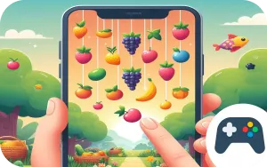 Online Fruits Falling Games for Kids