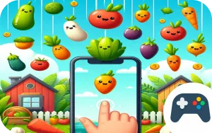 Online Vegetables Falling Games for Kids