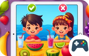 Online Fruits Name Games for Kids