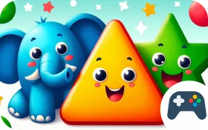 Online Shapes Color Games for Kids